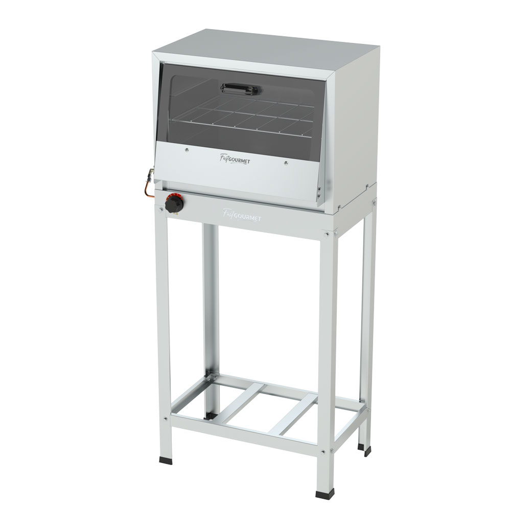 Forno Inox Tampa Vidro
